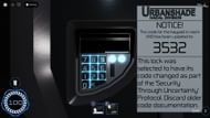 Unlocking a door with a passcode (Image via Roblox)